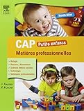 CAP Petite enfance Matières professionnelles 3ed by
