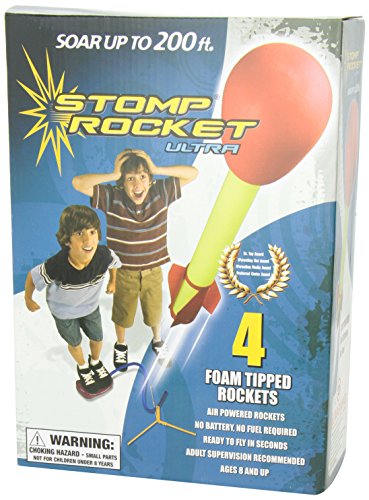 The Original Stomp Rocket Ultra, 4 Rockets