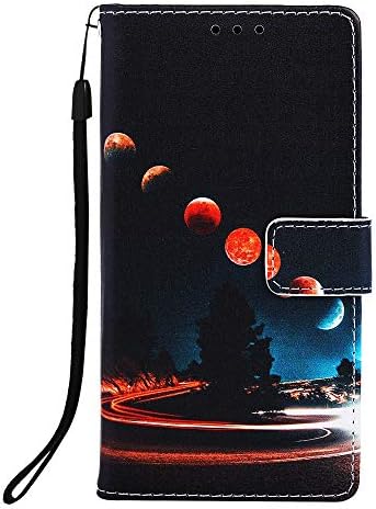 Lomogo iPhone XR Case Leather Wallet Case with Kickstand Card Holder Shockproof Flip Case Cover for Apple iPhone XR - LOYBO450054 L4