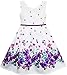 HT45 Girls Dress Elegant Princess Blooming Flower in Wind Size 8