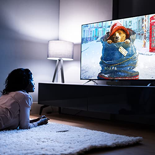 Blu Ray DVD Player, 1080P Home Theater Disc System, Play All DVDs and Region A 1 Blu-Rays, Support Max 128G USB Flash Drive + HDMI/AV/Coaxial Output + Built-in PAL/NTSC with HDMI/AV Cable