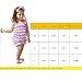 Zcaynger Baby Girls Bowknot Lace Folds Romper and Headband (L（12-24month）, Beige)