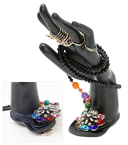 image for WERSHOW Bracelet Jewelry Display Stand Holder Hand Form Resin Ring Dis
