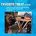 Blue Dog Bakery Natural Dog Treats, Peanut Butter & Molasses, 10 Ounce Box (Pack of 6)