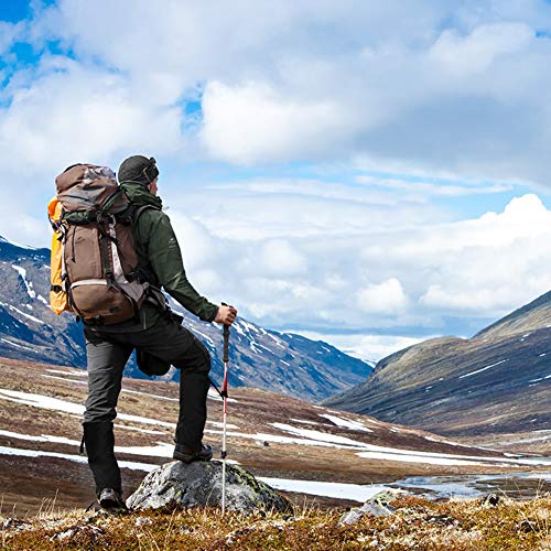 IDAND Leg Gaiters for Hiking Waterproof Snow Boot Gaiters Anti-Tear Oxford Fabric Snow Shoes for Outdoor Hiking Walking Hunting Climbing Mountain - Thumbnail 6