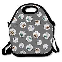 SWDGYW36 Unique Design Eyeballs.jpg Lunch Bag Lunch Tote Lunch Pouch Handbag Made for Women, Men and Kids