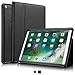 KAVAJ New iPad Case 2018/2017 Leather Cover Berlin for Apple iPad 6th & 5th Gen. Black Genuine Cowhide Leather with Built-in Stand Auto Wake/Sleep Function. Slim Fit Smart Folio Covers