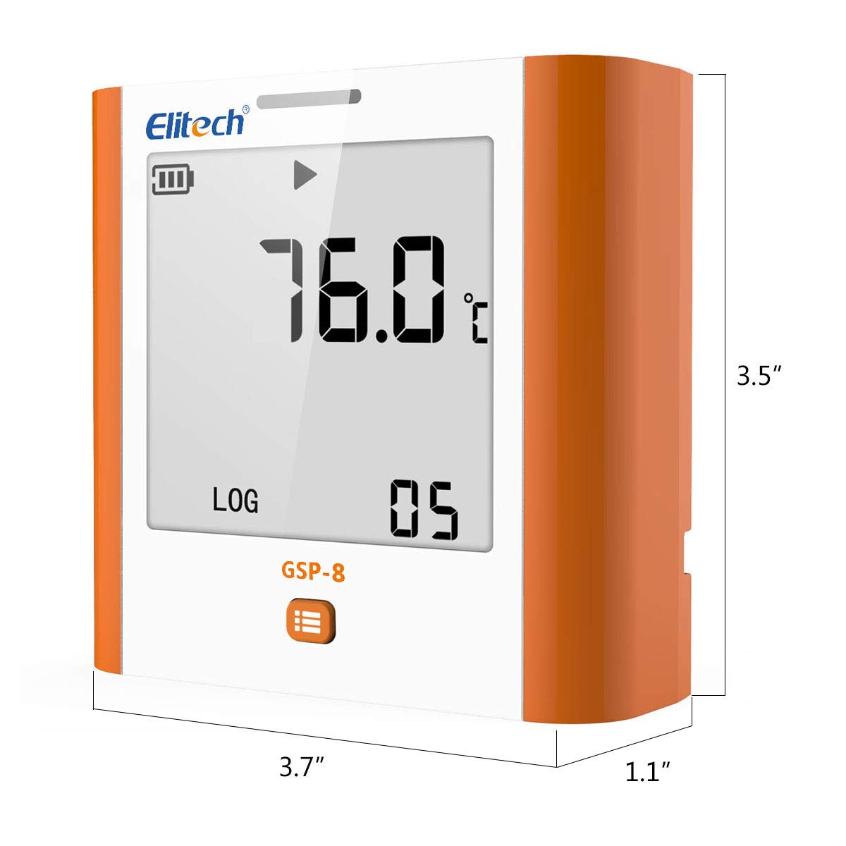 Elitech GSP6 Temperature and Humidity Data Logger Recorder 16000