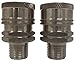 Ultimate Washer UW16-PW4FB0, Female Coupler, Stainless Steel, 2-Pack (3/8