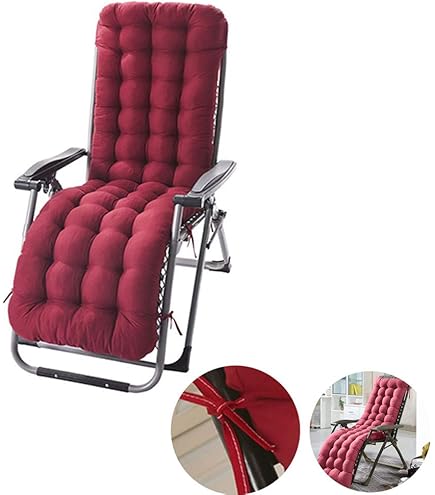 Cojín Para Silla De Jardín Con Respaldo Alto Nils Color Topo - Aprox
