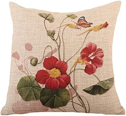 Kelebek Baskili Yastik Dolgulu Yabani Yun Keten Pamuk Ortu Yastik Kilifi Yastik Kilifi Desen Fermuarli Yastik Kiliflari Ev Koltugu Koltuk Icin Koltuk Koltuk Koltuk Arasi Amazon Com Tr