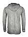 ZIMEGO Men's Long Sleeve Hoodie Garment Dyed Pullover Hood shirt - Lightweight
