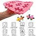 HINMAY Puzzle Piece Mold Silicone Puzzle Crayons Maker, Set of 2