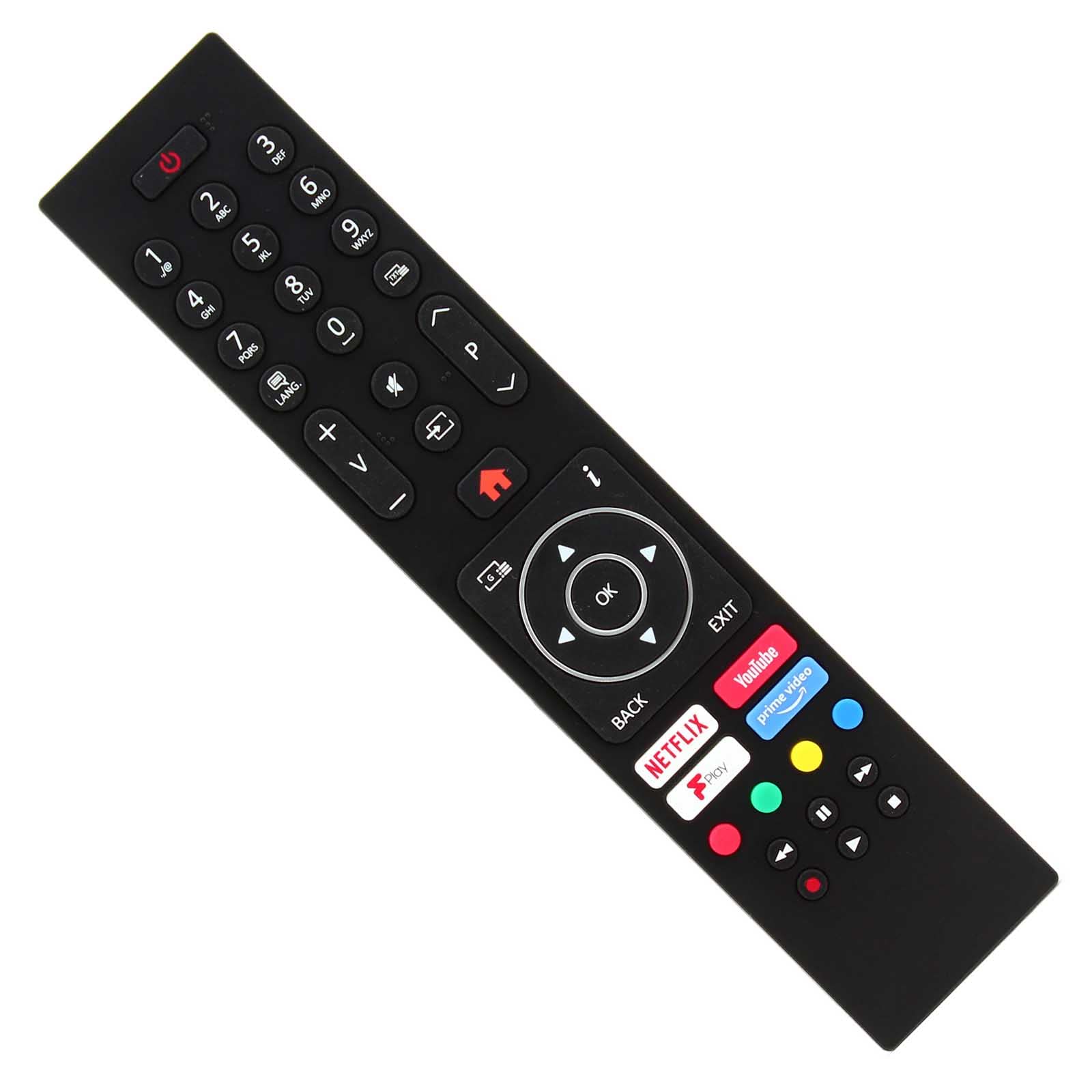 121AV RC43137P RC43137 Replacement Remote Control Compatible with Bush devices DLED24HDSDVD DLED32HDS DLED40FHDS DLED43UHDHDRS DLED49FHDS DLED49UHDHDRS