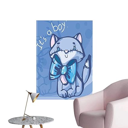Amazon Com Wall Painting Cute Kitty Bow Tie Its Quote Baby