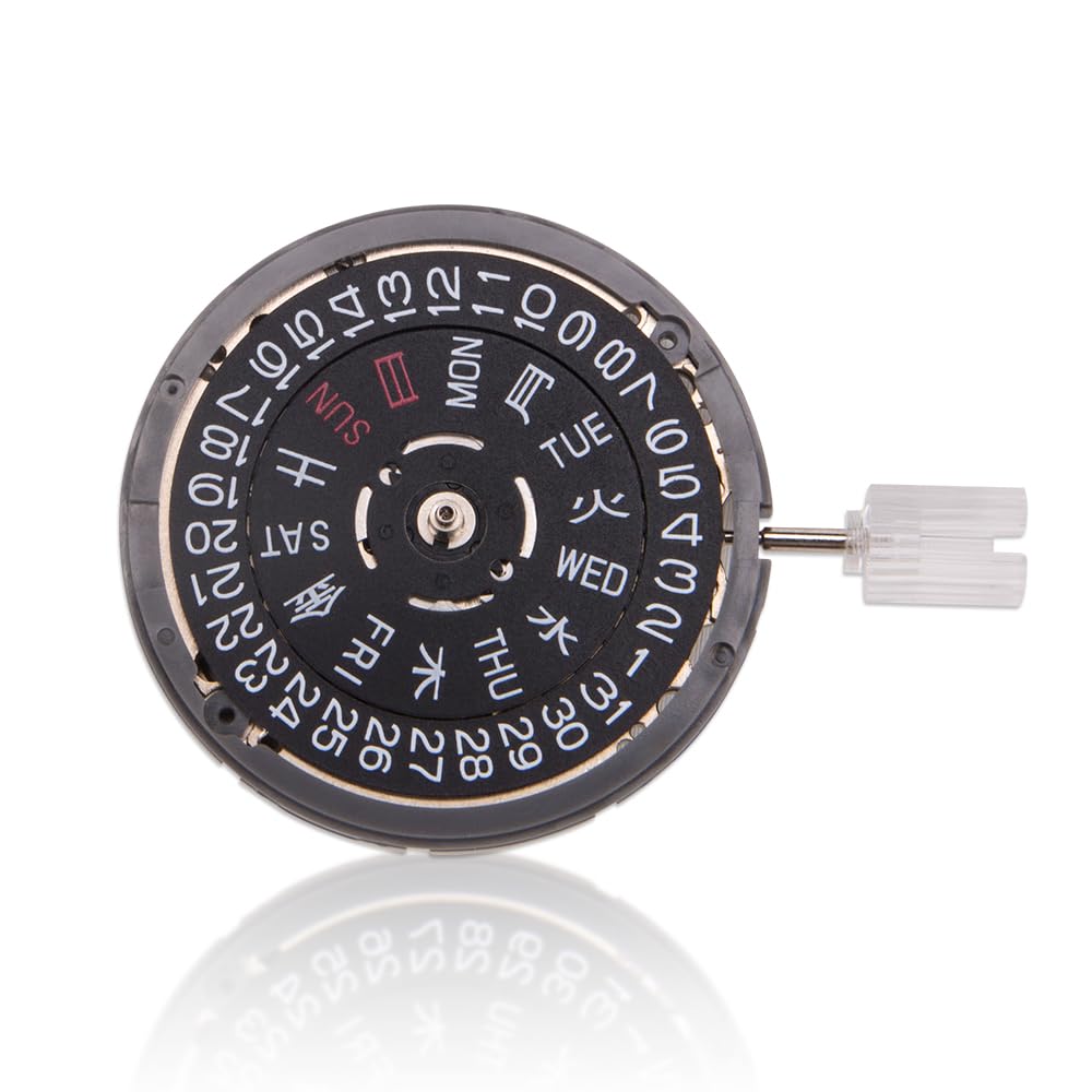SaiDian 1Pcs NH36 Watch Movement NH36A Black