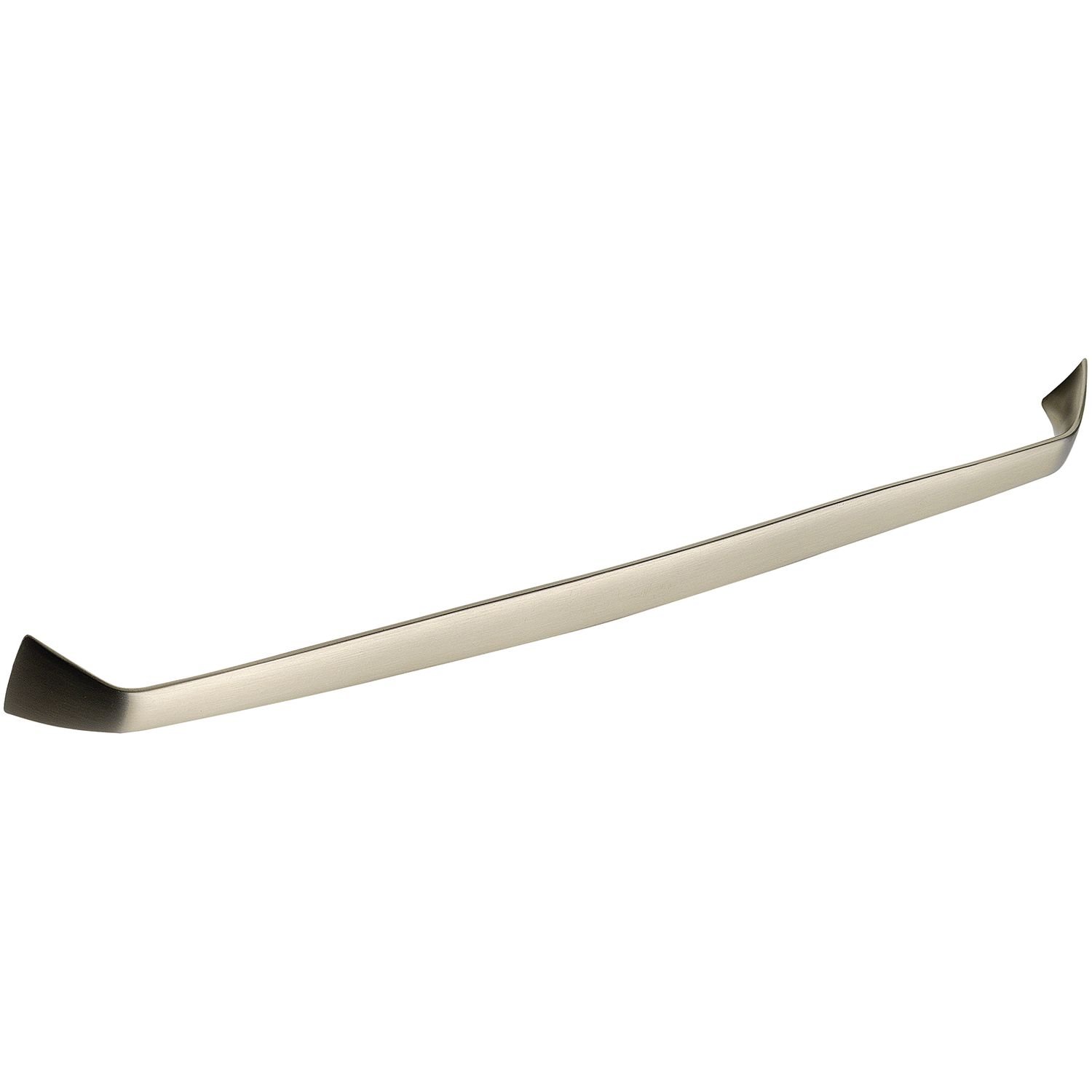 OBF Grimme Theras 72 2487 18 Cupboard Handle (Thin Handle) Width 146 mm ZN Stainless Steel Effect Matte Silver Hole Spacing 320 mm