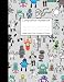 Composition Notebook College Ruled: Robot Party Robotic Club Cute Composition Notebook, College Note by