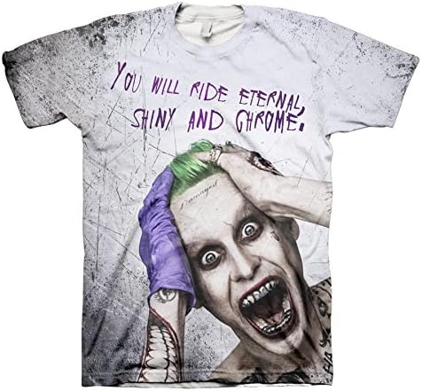 Sugar Daddy Tees Joker Fury Road You Will Ride Eternal Ladies Cut T-Shirt