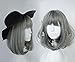 Japan Harajuku Sweet Lolita Grey Wig Christmas Anime Cosplay Party Costume Super Natural Club Full Wigs Daily Hair with Wig Cap