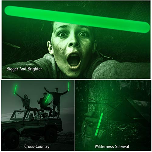 14 Inch Industrial Grade Glow Stick/Ultra Bright Bulk Pack Long Lasting