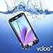 Galaxy Note 5 Waterproof Case, Vcloo Galaxy Note 5 Underwater Case With Kickstand, Dust Proof, Snow Proof, Shock Proof Case, Heavy Duty Protective Carrying Cover Case for Galaxy Note 5 (Black)