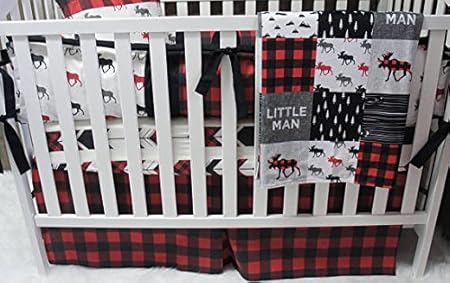 baby boy deer bedding