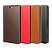 Microsoft Nokia Lumia 950XL Wallet Case, Cavor Crazy Horse Pattern Genuine Leather Folio Bookstyle Flip Case Cover Stand Function Card Slots/Cash Compartment Nokia Lumia 950 (5.7