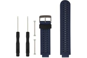 Baaletc for Garmin Approach S20 S5 S6 Watch Bands Replacement Colorful Strap Wristband Accessories for Approach S20 Smartwatch (navy-black)