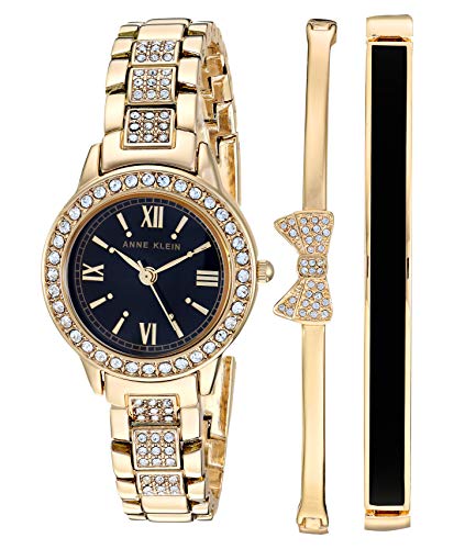 Anne-Klein-Womens-Swarovski-Crystal-Accented-Bracelet-Watch-and-Bangle-Set-AK3334 Anne-Klein-Womens-Swarovski-Crystal-Accented-Bracelet-Watch-and-Bangle-Set-AK3334