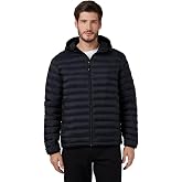 32 Degrees Men's Lightweight Recycled Poly-Fill Packable Jacket | Zippered Pockets | Layering | Water Repellent
