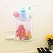 Bath Toy Organizer - Bathroom Tub Toy Holder - Large Mesh Net - Quick Dry for Bathtub - Suction Hooks & 3M Stickers for Stronger Hold