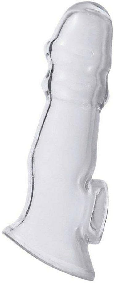 MSeL Clear Male Extension Sleeve Sheath Male Girth Enhancer Enlarger Сhoice№6476