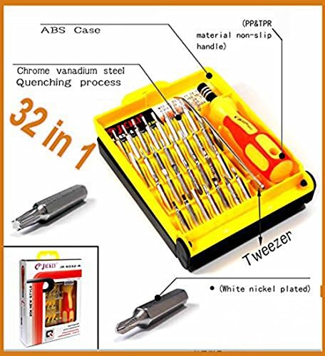 Speedwav Jackly 32-in-1 Magnetic Screwdriver Tool Kit, 10x2.8cm (20658)