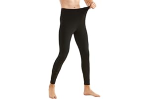 Winter Underwear Bottoms for Men Thermal Long Johns Warm Base Layer Pants Stretch Long Underwear Comfy Soft Leggings