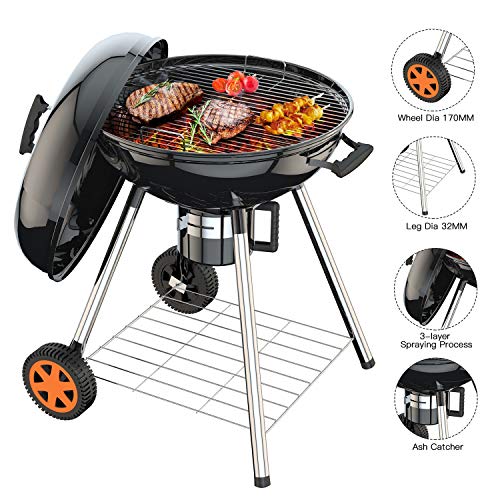 TACKLIFE 22.5 inch Charcoal Grill