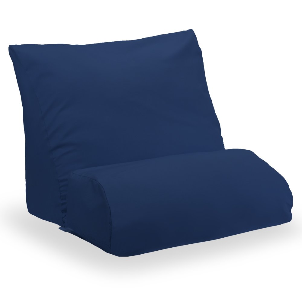 Photo 1 of Contour Products 10-in-1 Flip Pillow Cover, Navy Blue