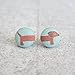 Dachshund Fabric Button Earrings