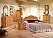 South Shore Prairie Collection 2-Drawer Nightstand, Country Pine with Antique Handles