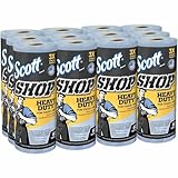 Scott Shop Towels Heavy Duty (32992), Blue Shop