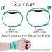 GEAK Bands for Fitbit Charge 2, Adjustable Sports Wrist Bands for Fitbit Charge 2, Small Classic Teal