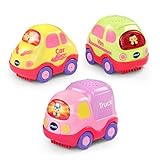 VTech Go! Go! Smart Wheels - Everyday Vehicles Pink 3-pack
