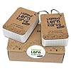 Liamba Karteikarten A8 Pocket Set 2 x 100 Lernkarten in kompakter Karteikartenbox mit Metallringen aus FSC Recyclingpapier farbigen Karten für Schule Studium und unterwegs