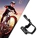 Ohomr Bike Accessories 1 Pair New Cycling Bicycle Bike Strapless Toe Pedal Clips Half Clips Blackthumb 2