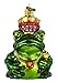 Old World Christmas Sea and Water Animals Glass Blown Ornaments for Christmas Tree Frog King