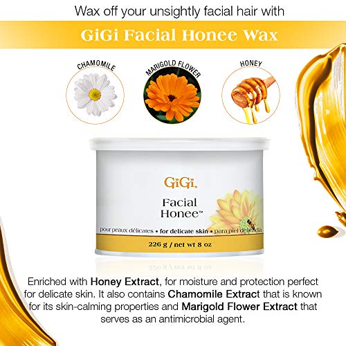 GiGi Facial Honee Wax 226g/8oz - //medicalbooks.filipinodoctors.org