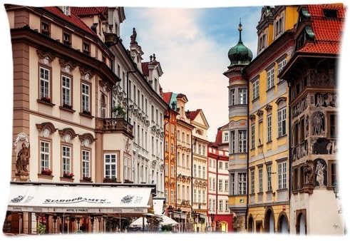 Custom Queen Size Bed Pillowcase DIY Fashion classic POP Czech republic Pillowcases Pillowslips Roomy in Size 20" x 30" Inch Pillow slip Bed Pillowcases Pillow cases