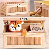 Beautyonline Lovely Tiger Don't Touch Useless Box Leave Me Alone Machine Toys for Best Gifts