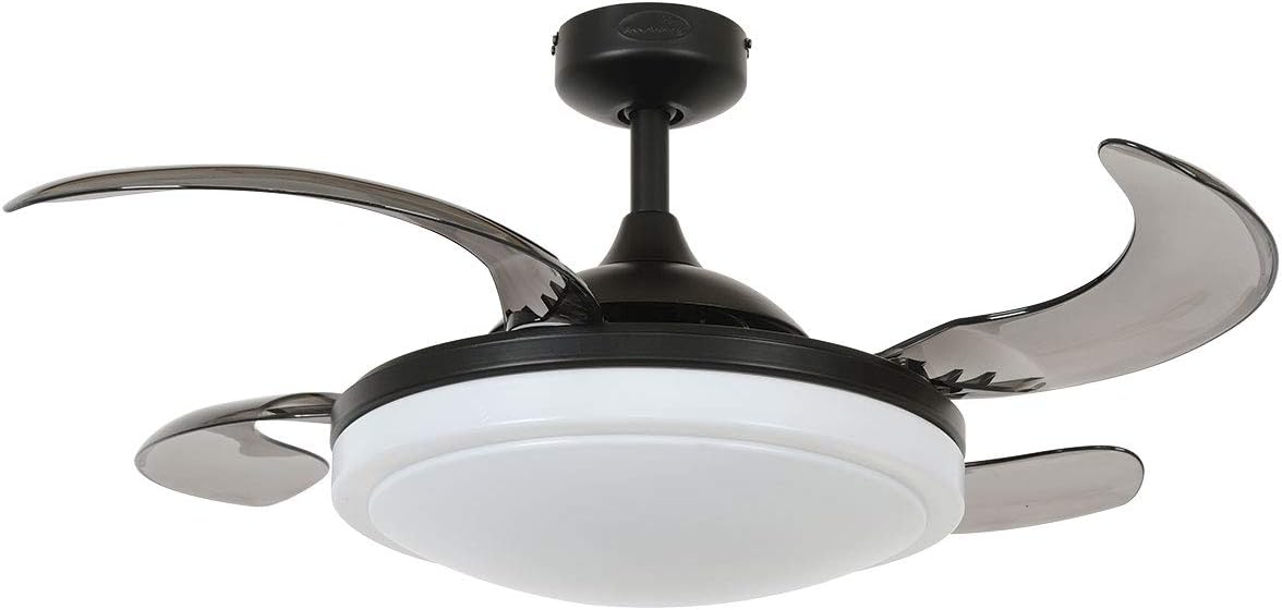 Fanaway Evora 90cm Ceiling Fan with Retractable Blades and Light in