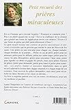 Image de Petit recueil des prières miraculeuses